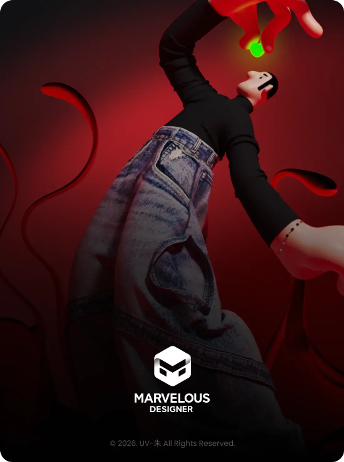 Marvelous Designer — © 2026. UV-朱 All Rights Reserved.